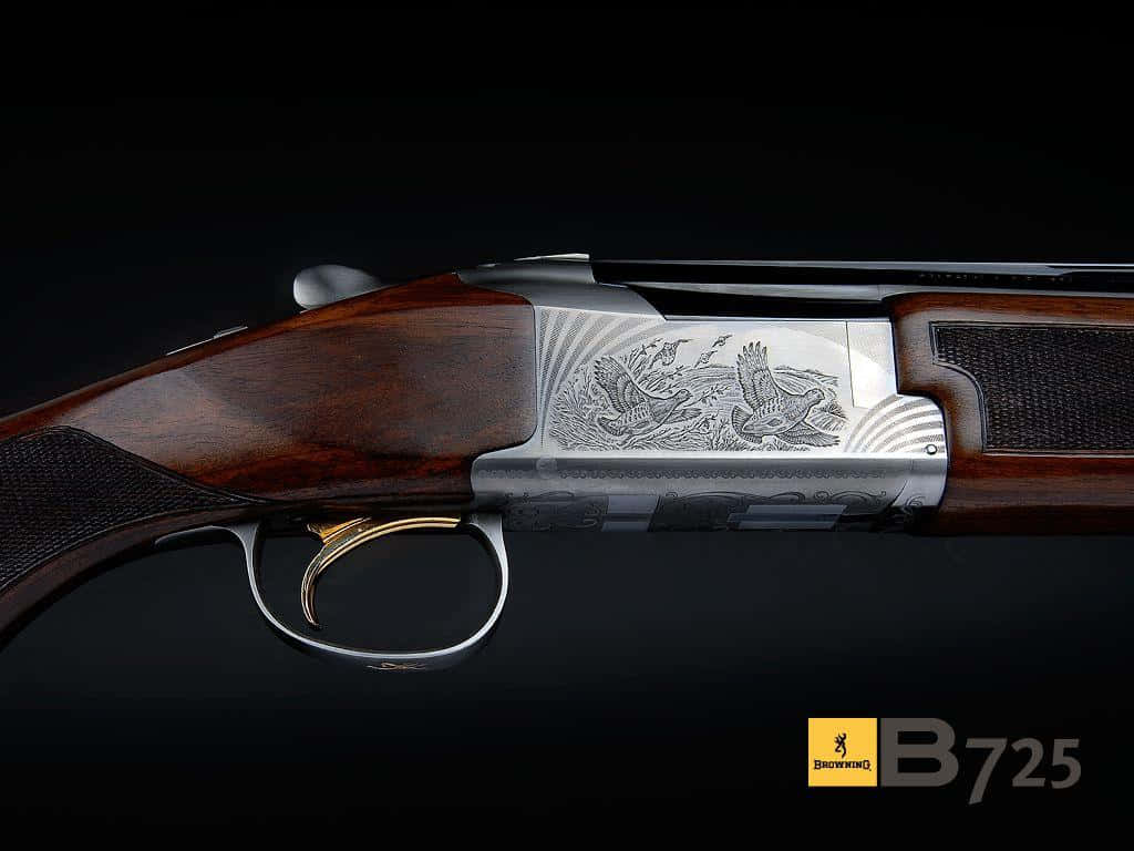 Enjoy A Sharp, Realistic Browning Desktop Wallpaper On Your Screen Background