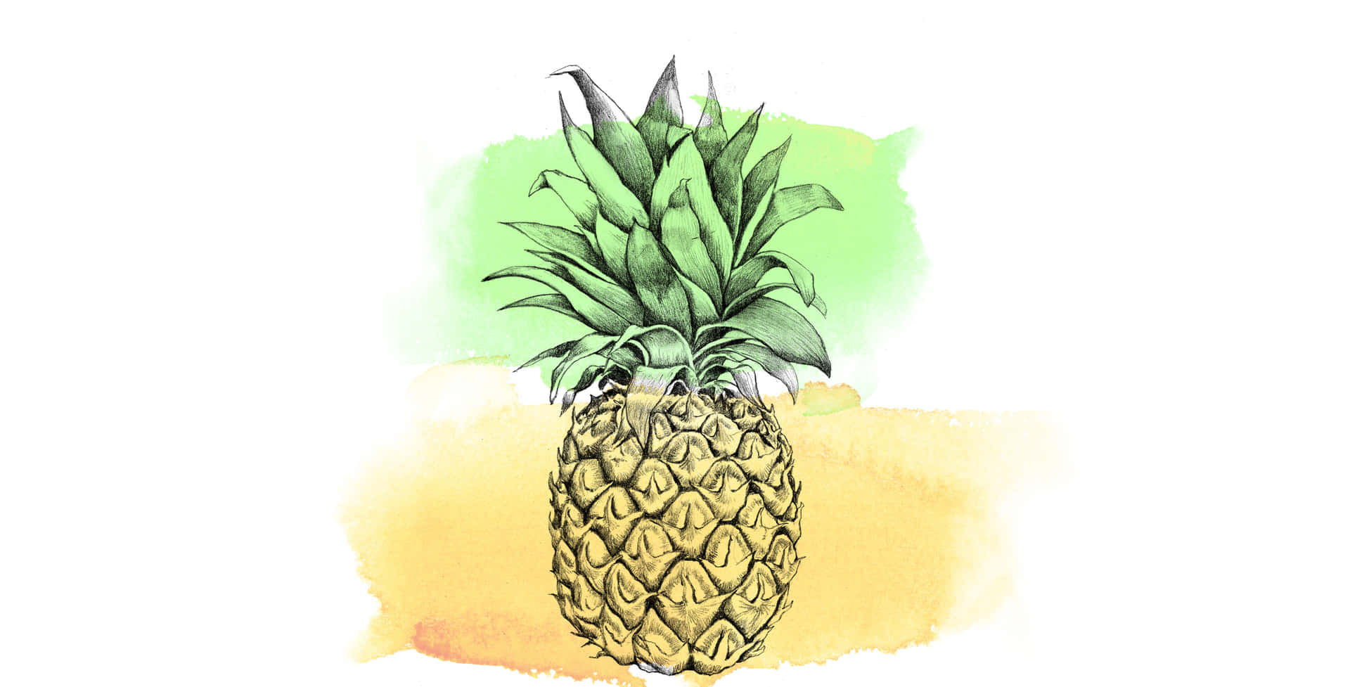 Enjoy A Sweet Desktop Experience With Pineapple Background