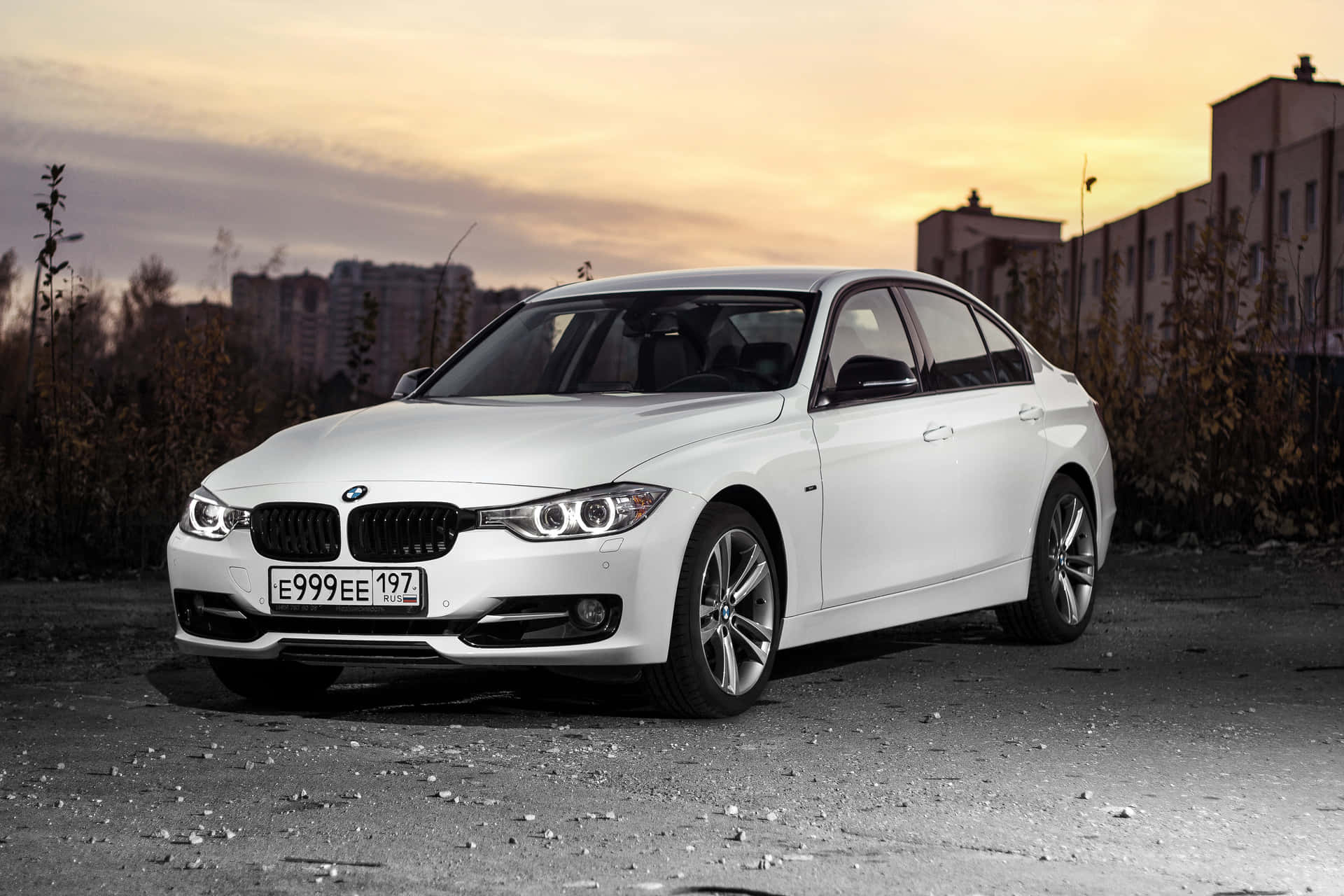 Enjoy A Thrilling Ride With A Bmw 328 Background