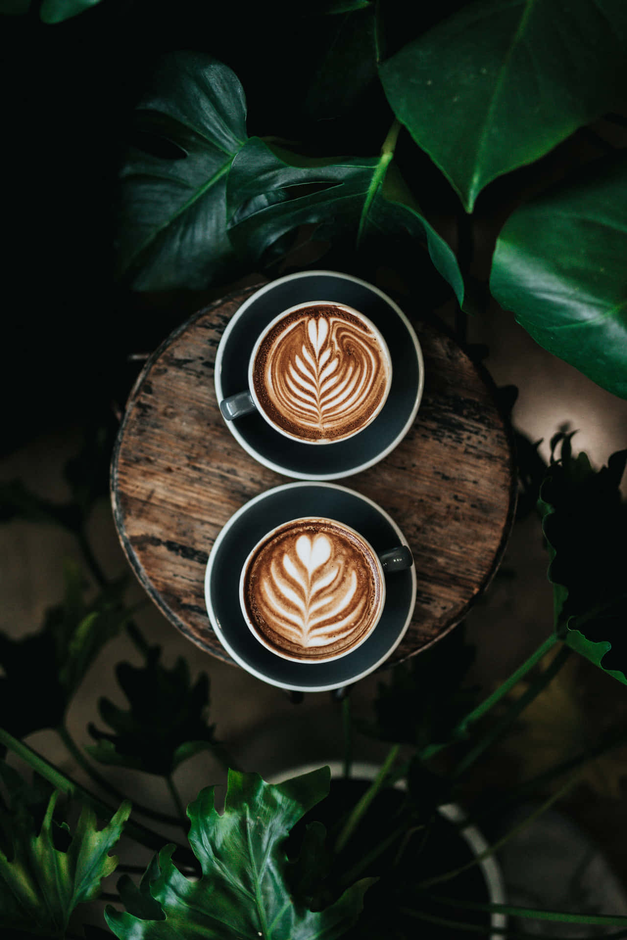 Enjoy A Warm Cup Of Cute Coffee Background