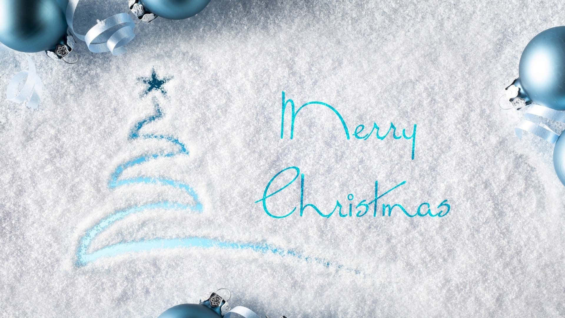 Enjoy A Winter Wonderland This Holiday Season Background