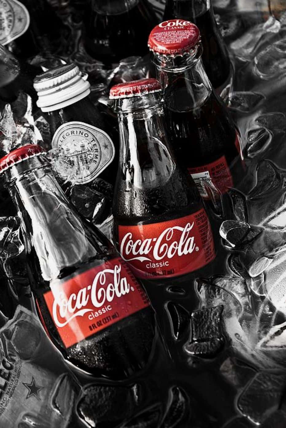 Enjoy An Ice-cold Coca-cola With Friends And Family! Background