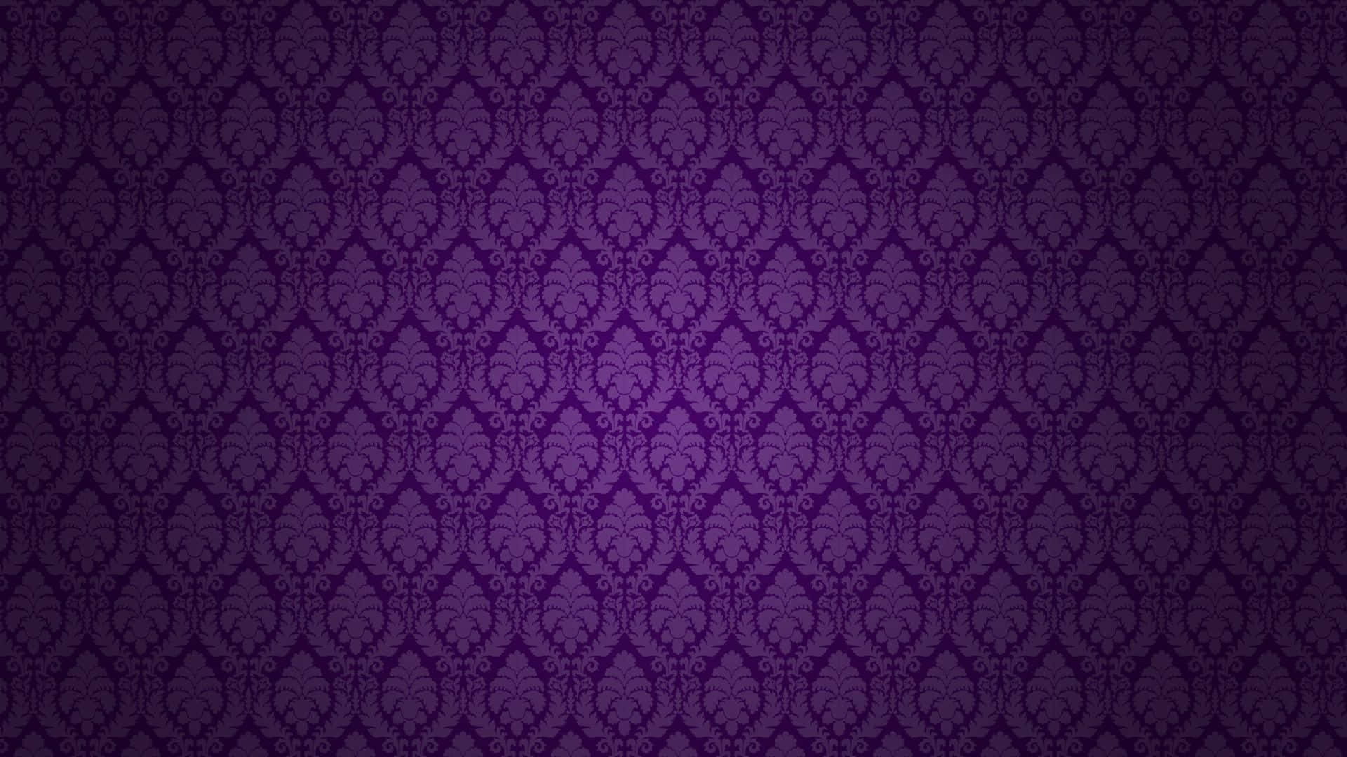 Enjoy An Inspired Workspace With This Playful Purple Desktop Background