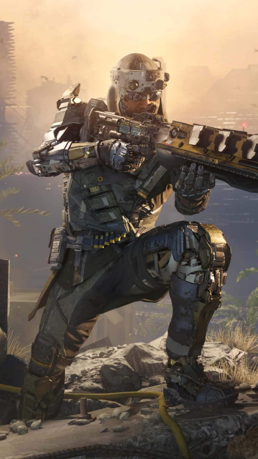 Enjoy Call Of Duty Black Ops' Great Graphics On Your Iphone Background