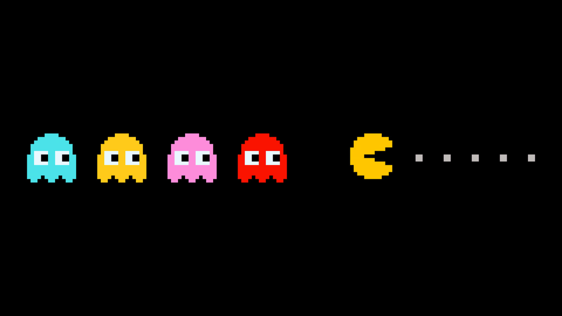 Enjoy Classic Arcade Gaming With Hd Pacman Background