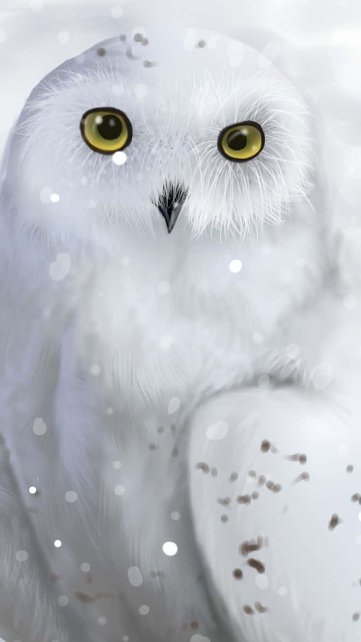Enjoy Crystal Clear Visuals With Owl Phone Background