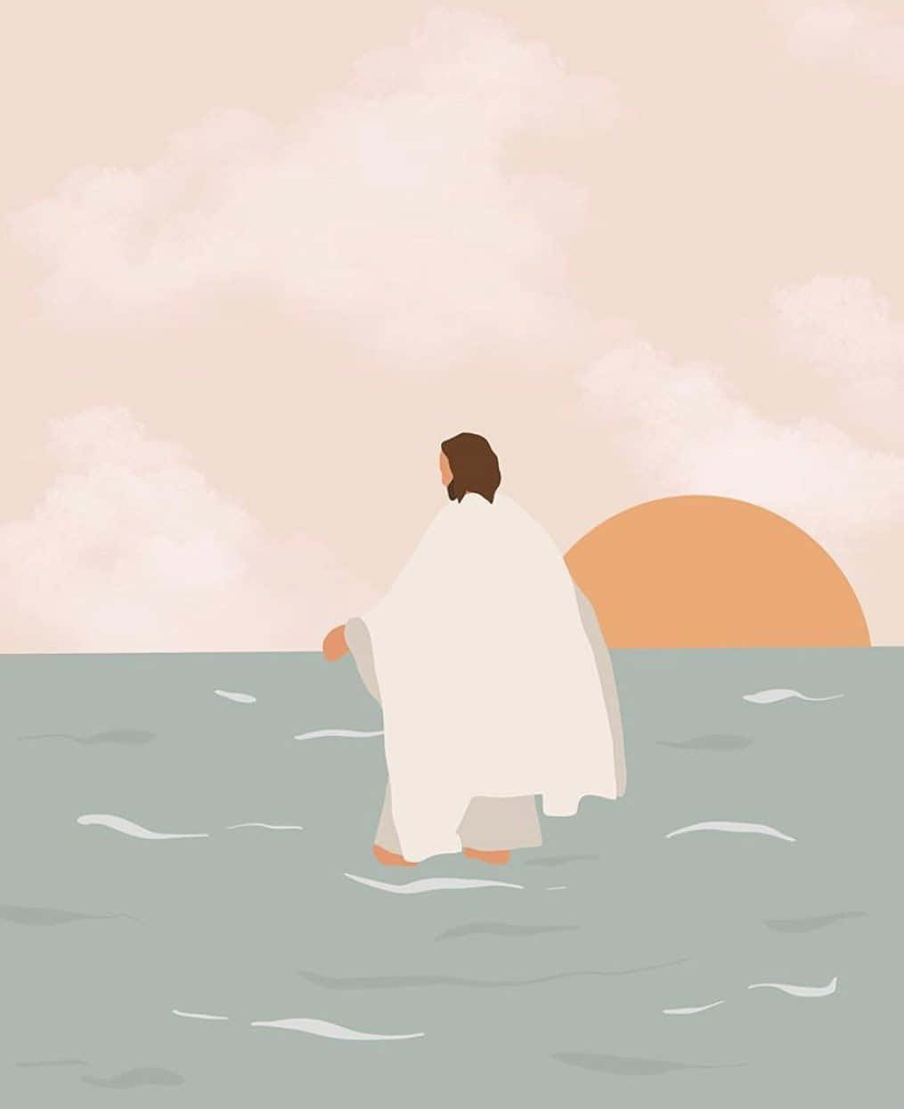 Enjoy Daily Inspiration And Teachings From Jesus Christ With This Lds Iphone Wallpaper Background