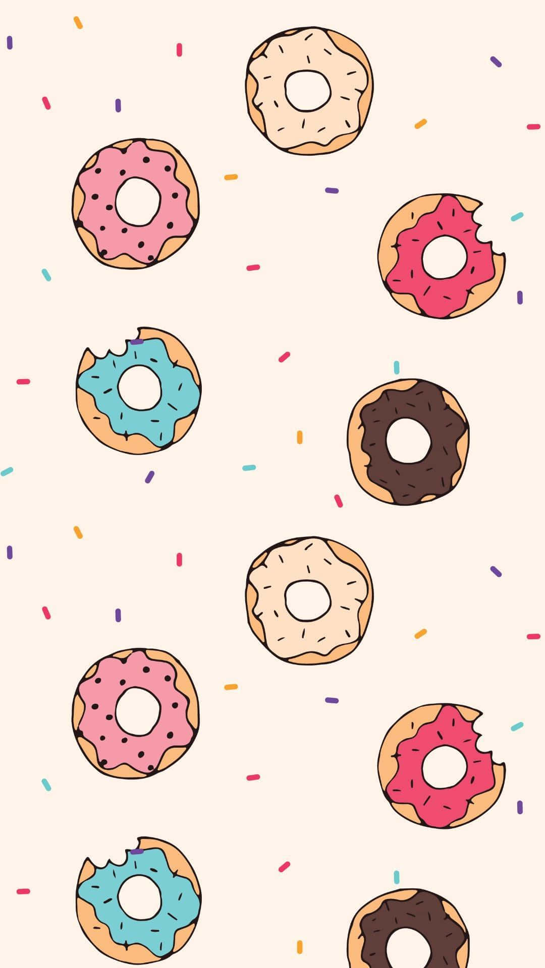 Enjoy Digital Convenience With Our Pretty Cute Phone. Background