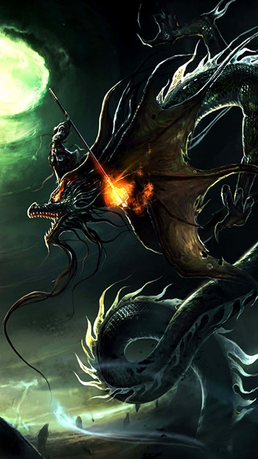 Enjoy Endless Adventure With Dungeons And Dragons Phone Background