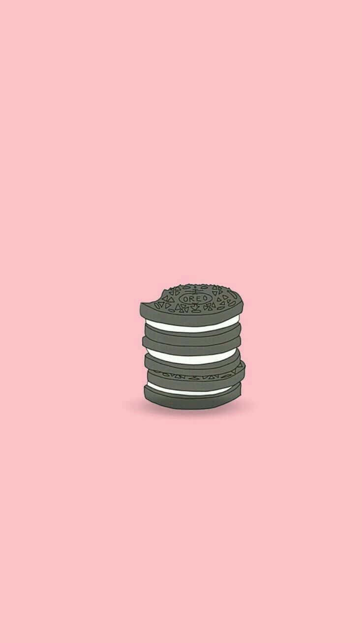 Enjoy Every Bite Of Delicious Oreo Cookies Background