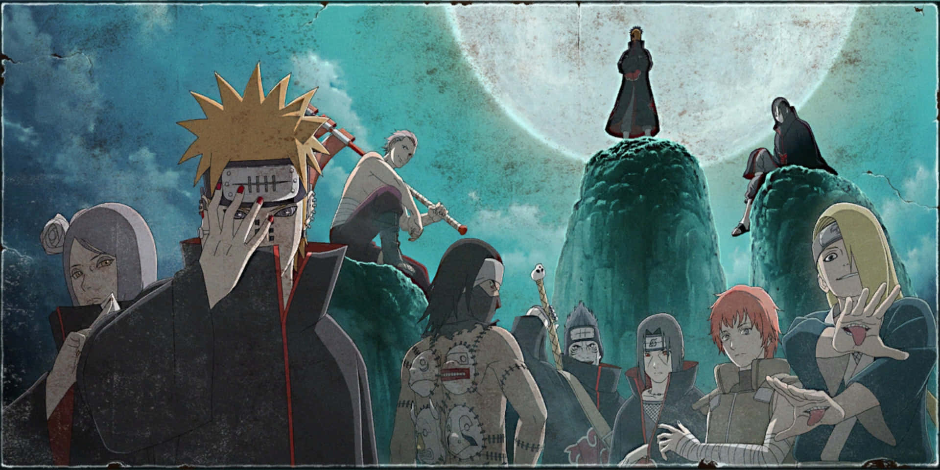 Enjoy Every Moment With The Akatsuki Laptop Background