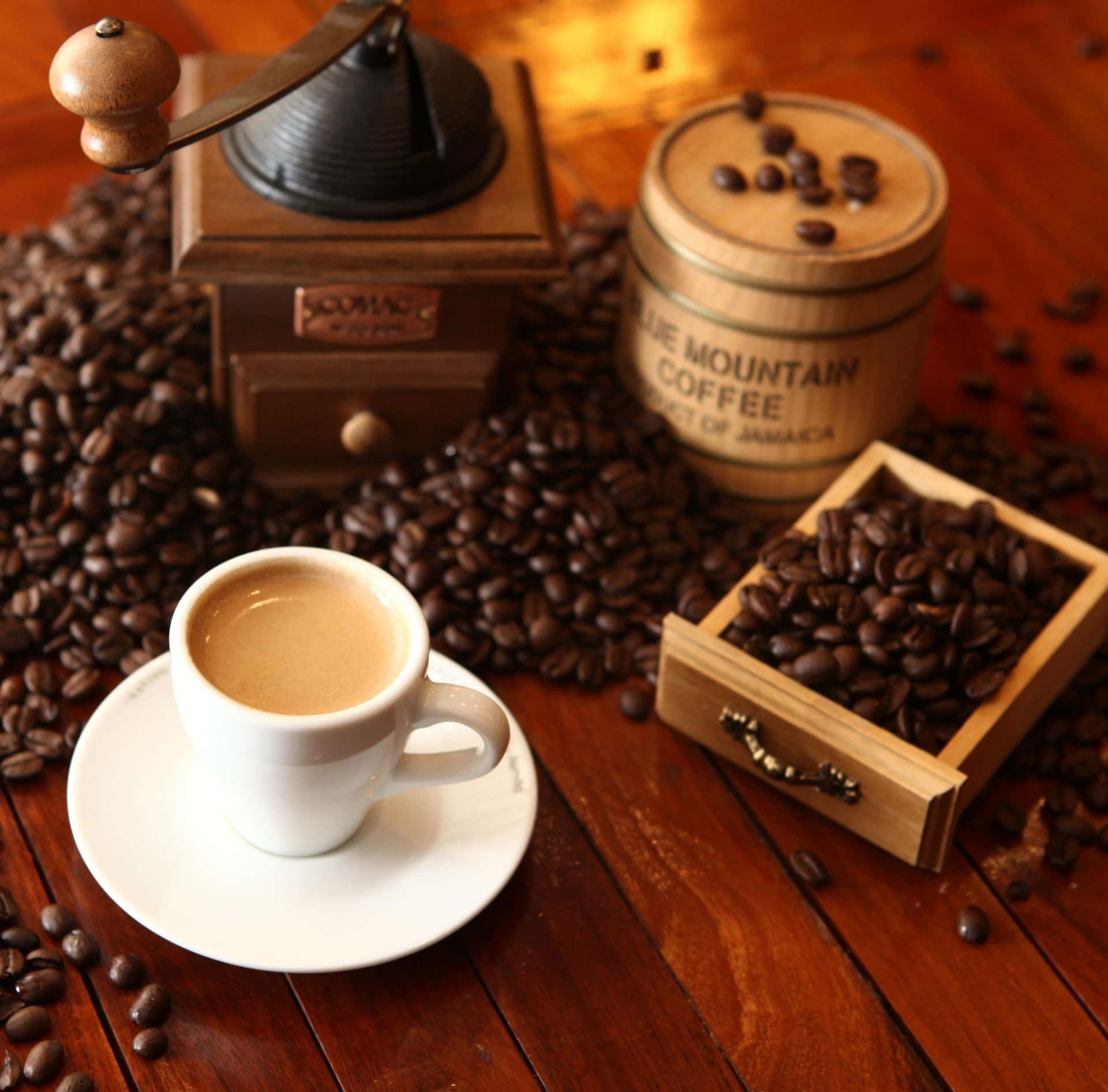 Enjoy Every Sip Of Your Favorite Hot Beverage With This Cute Coffee Mug! Background