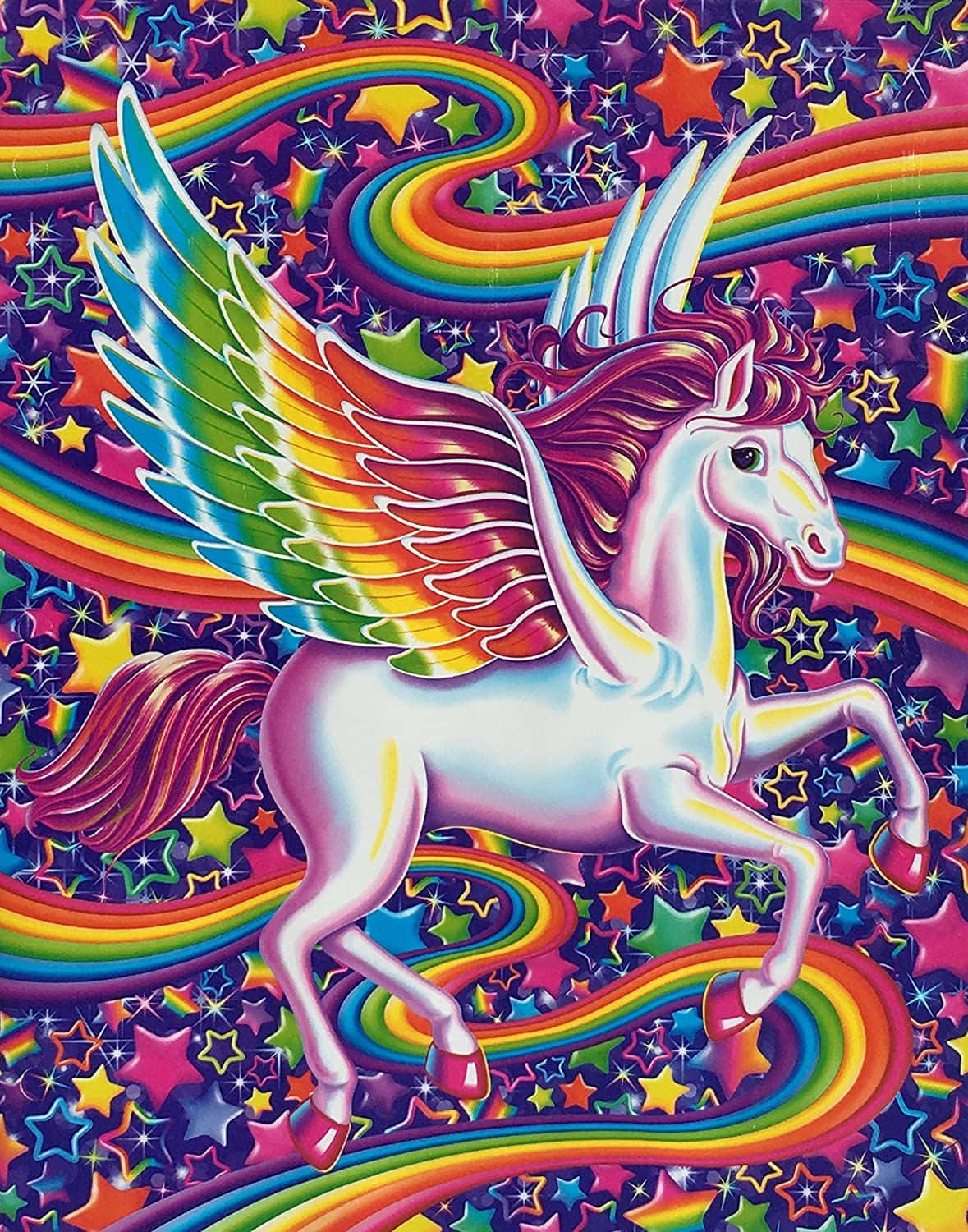Enjoy Magical Moments With A Lisa Frank Unicorn Background