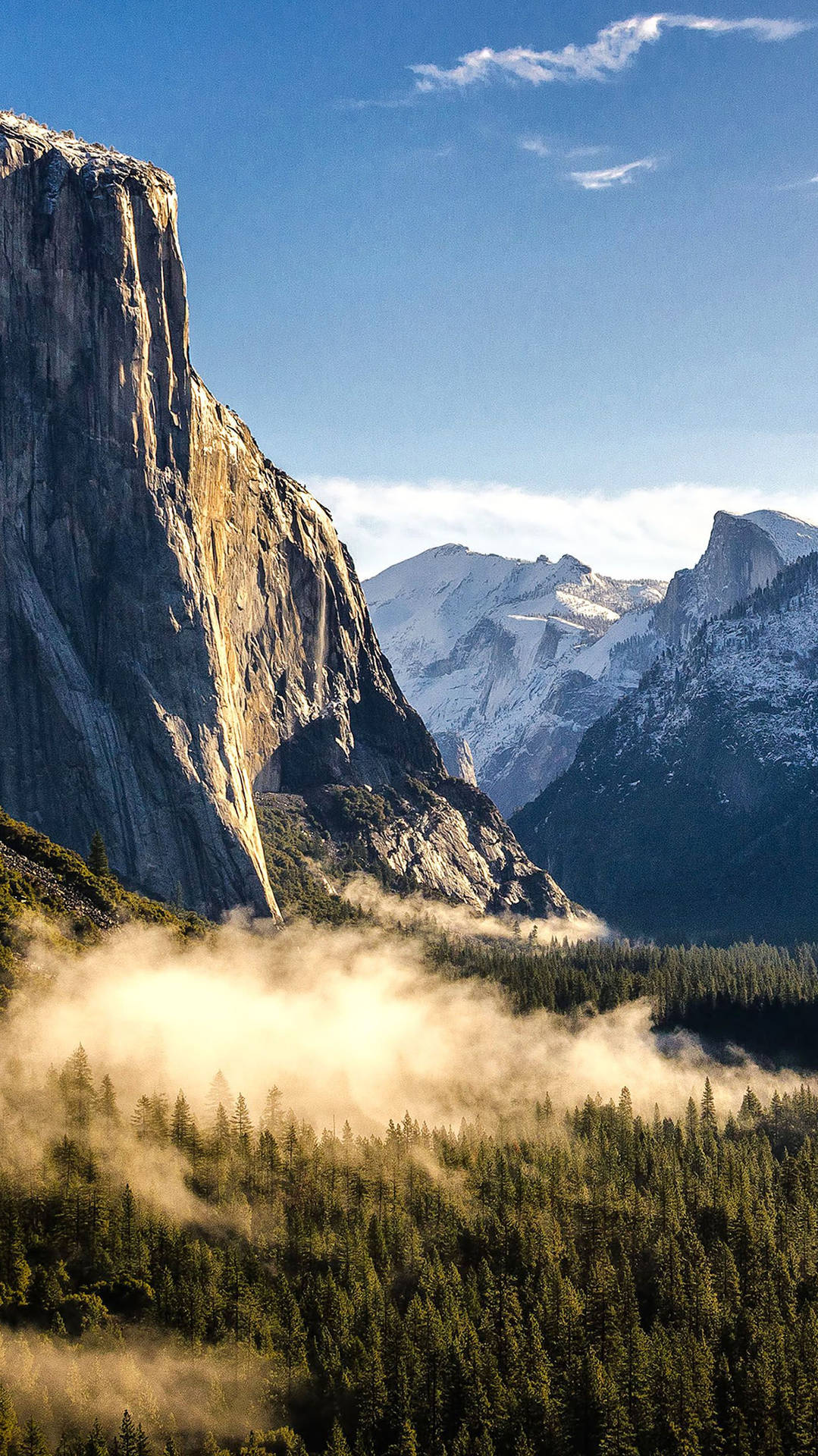 Enjoy Nature In All Its Glory From Your Iphone In Yosemite National Park Background