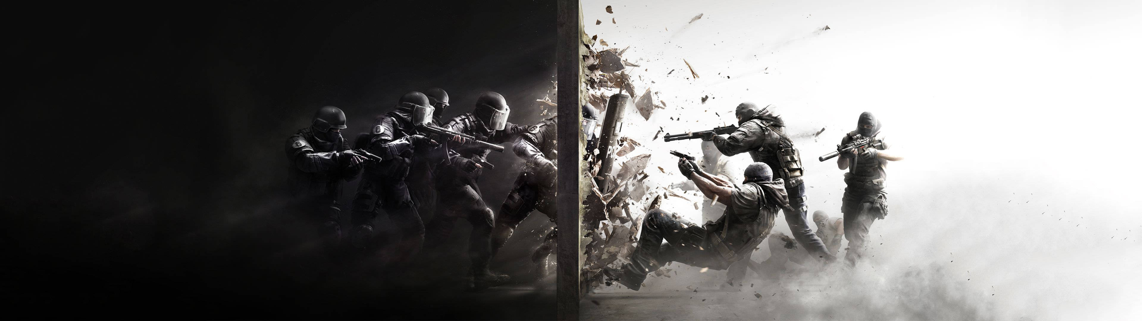 Enjoy Rainbow Six Siege In Stunning Detail On Two Screens Background