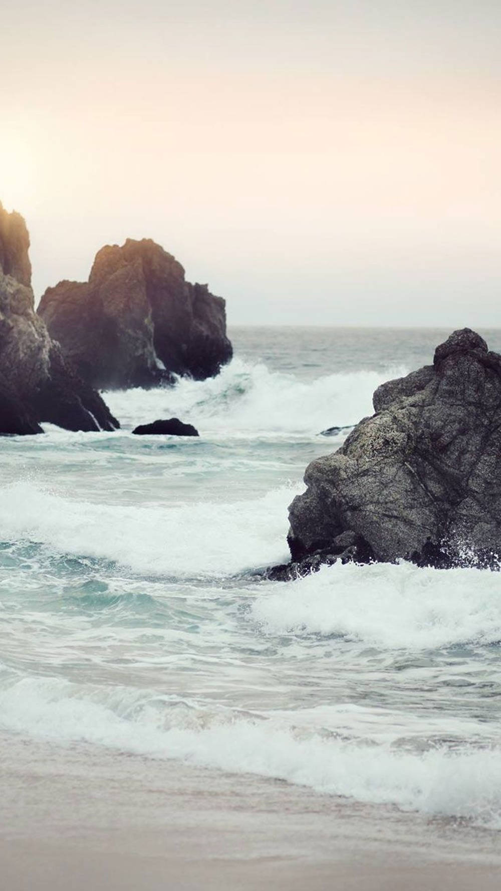Enjoy Stunning Ocean Views On Your Iphone Background