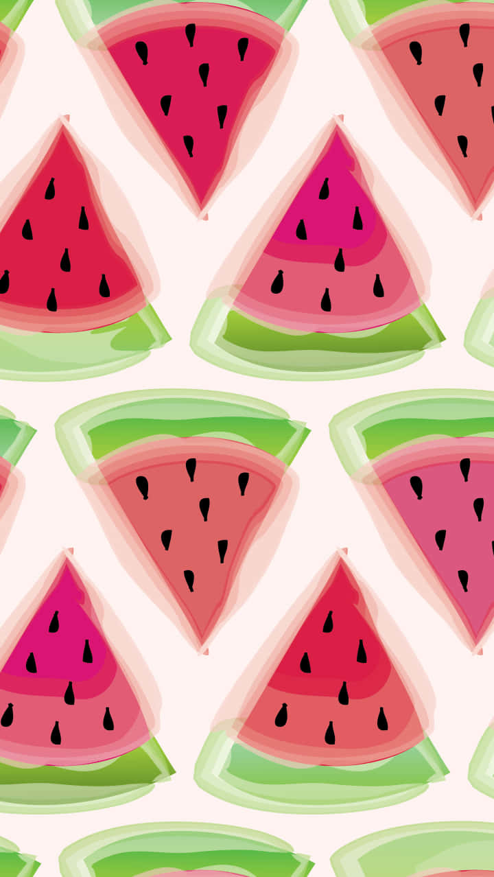 Enjoy Summer In Style With The Watermelon Iphone Background