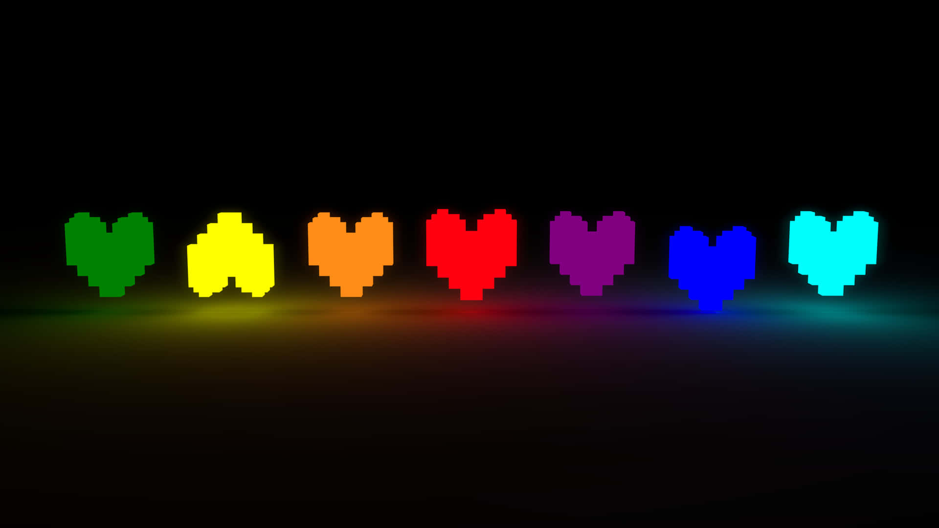 Enjoy The Adorable Characters Of Undertale On Your Desktop Background