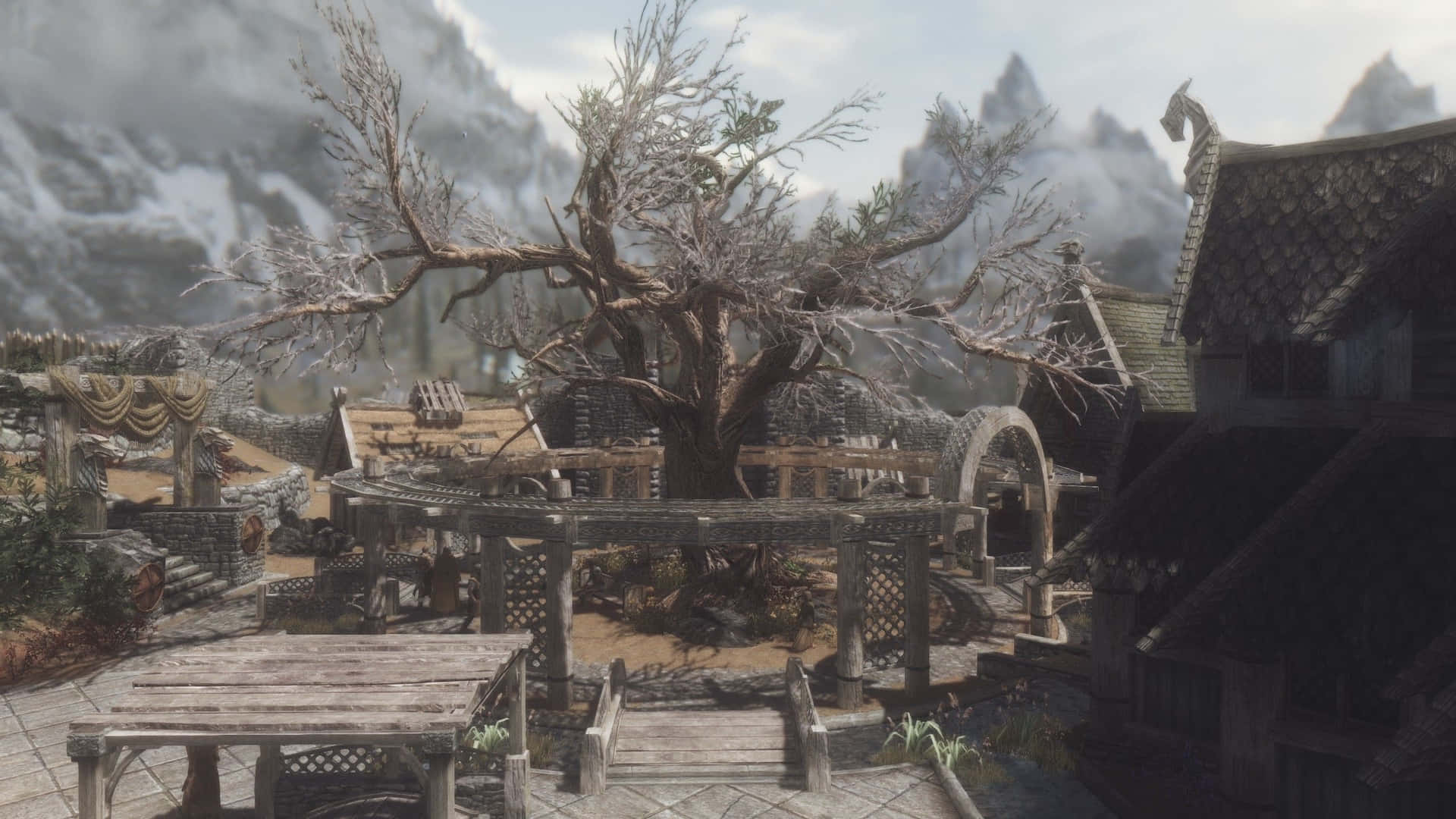 Enjoy The Adventure With Skyrim Background