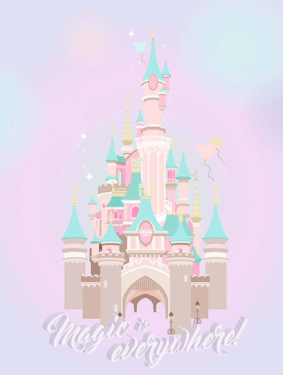 Enjoy The Aesthetic Beauty Of Disney