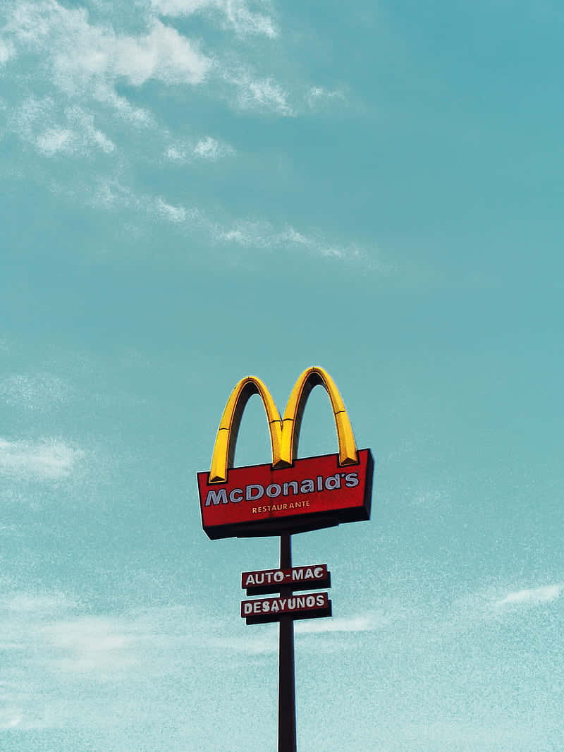 Enjoy The Aesthetic Mcdonalds Experience! Background