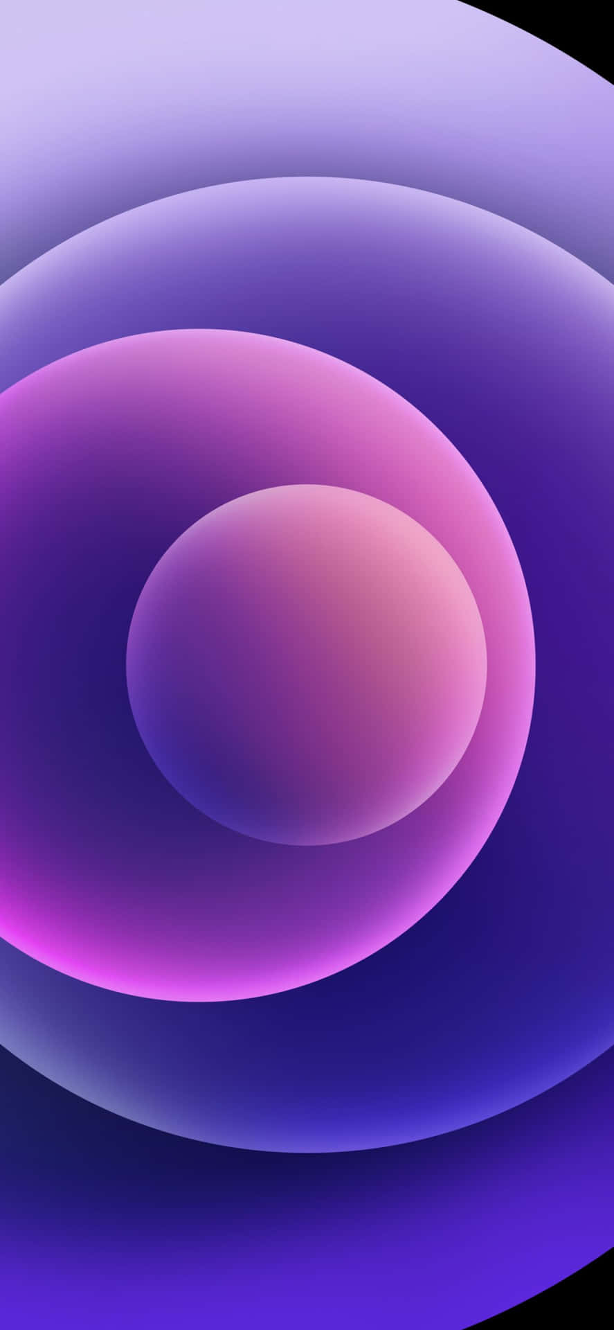 Enjoy The Beautiful Pastel Purple Iphone Background