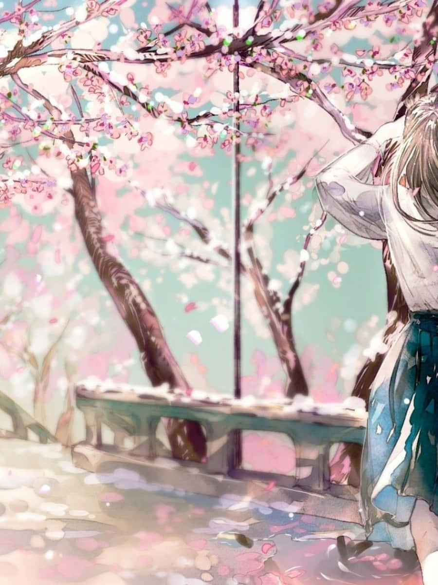 Enjoy The Beautiful Sakura Blossoms In The Anime World!