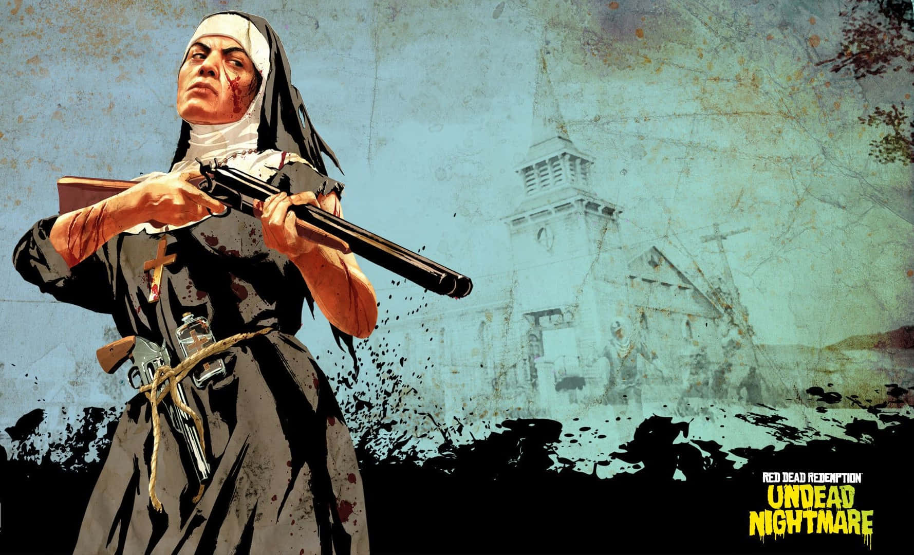 Enjoy The Beautiful Scenery From Red Dead Redemption 2 Background