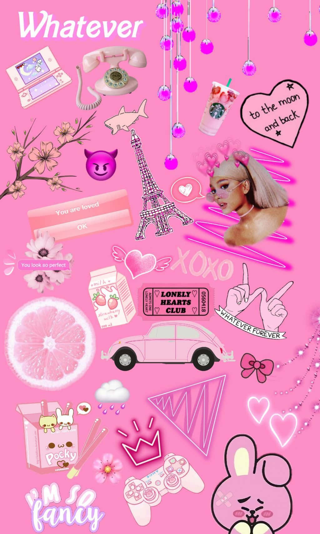 Enjoy The Beauty Of A Girly Aesthetic In Modern Style. Background