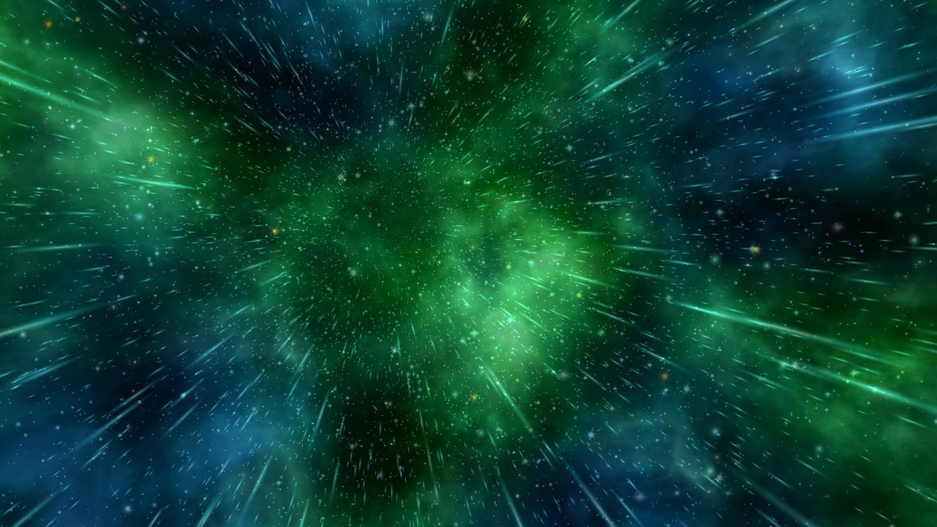 Enjoy The Beauty Of A Mysterious Animated Galaxy Background