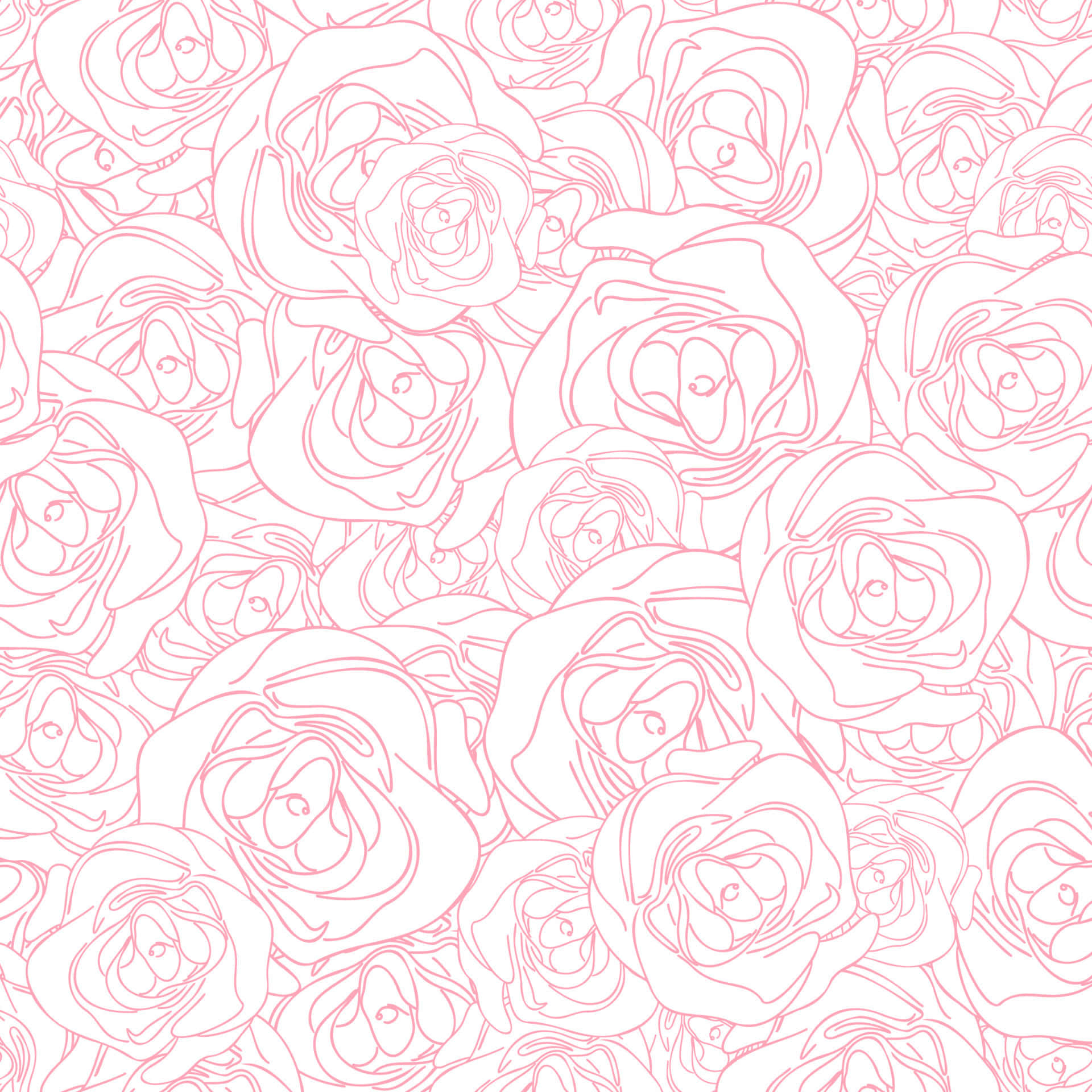 Enjoy The Beauty Of A Vibrant Pink Floral Display Background