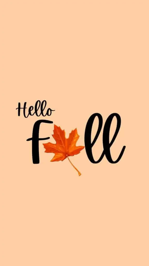 Enjoy The Beauty Of Fall Background