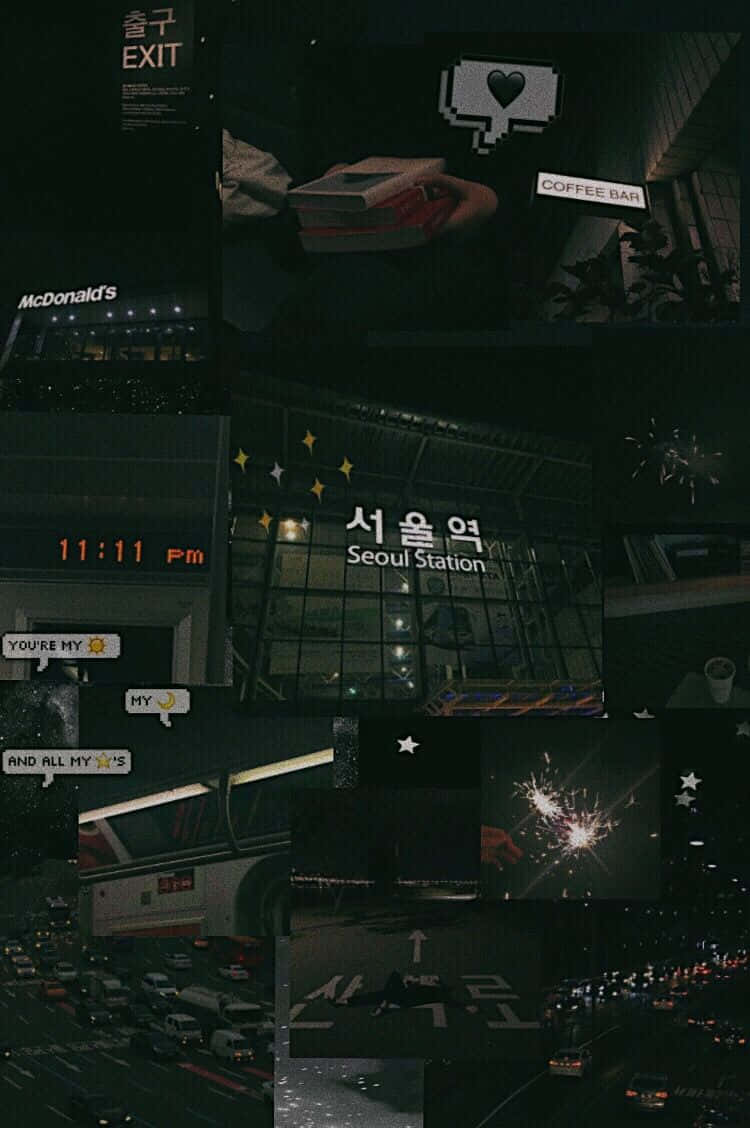 Enjoy The Beauty Of Modern Seoul With This Aesthetic Korean Wallpaper Background