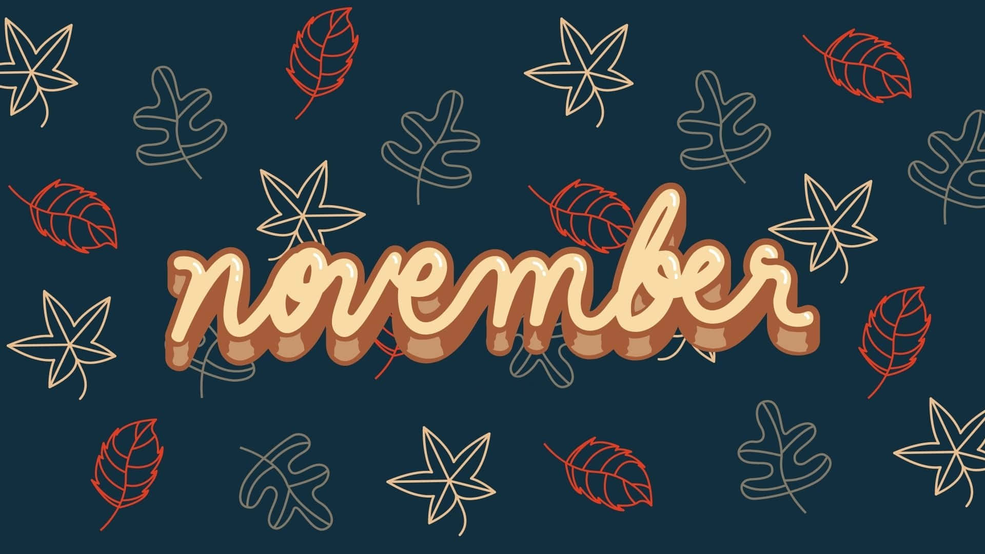 Enjoy The Beauty Of Nature This November Background