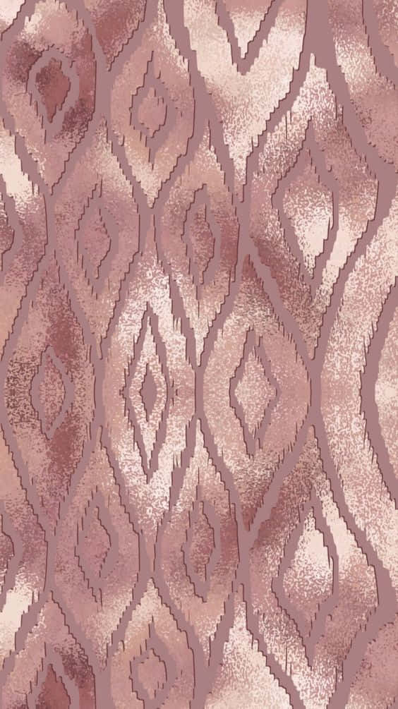 Enjoy The Beauty Of Rose Gold Color Background