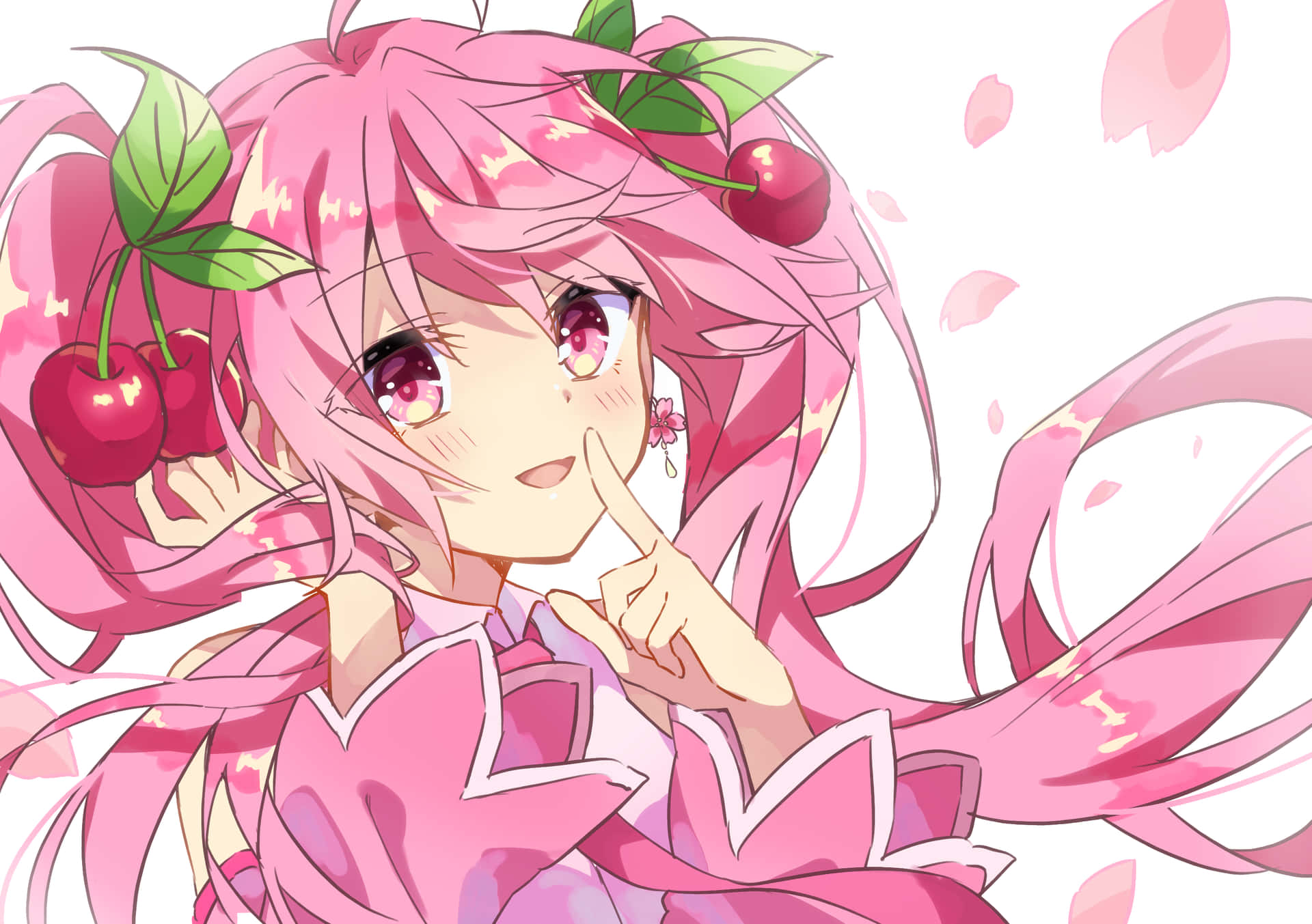 Enjoy The Beauty Of Sakura Miku