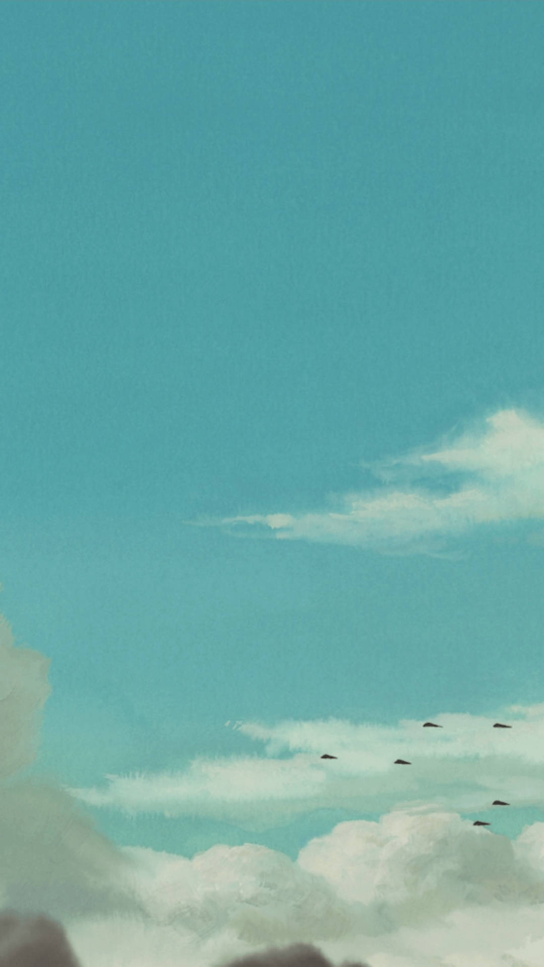 Enjoy The Beauty Of Studio Ghibli On Your Iphone Background