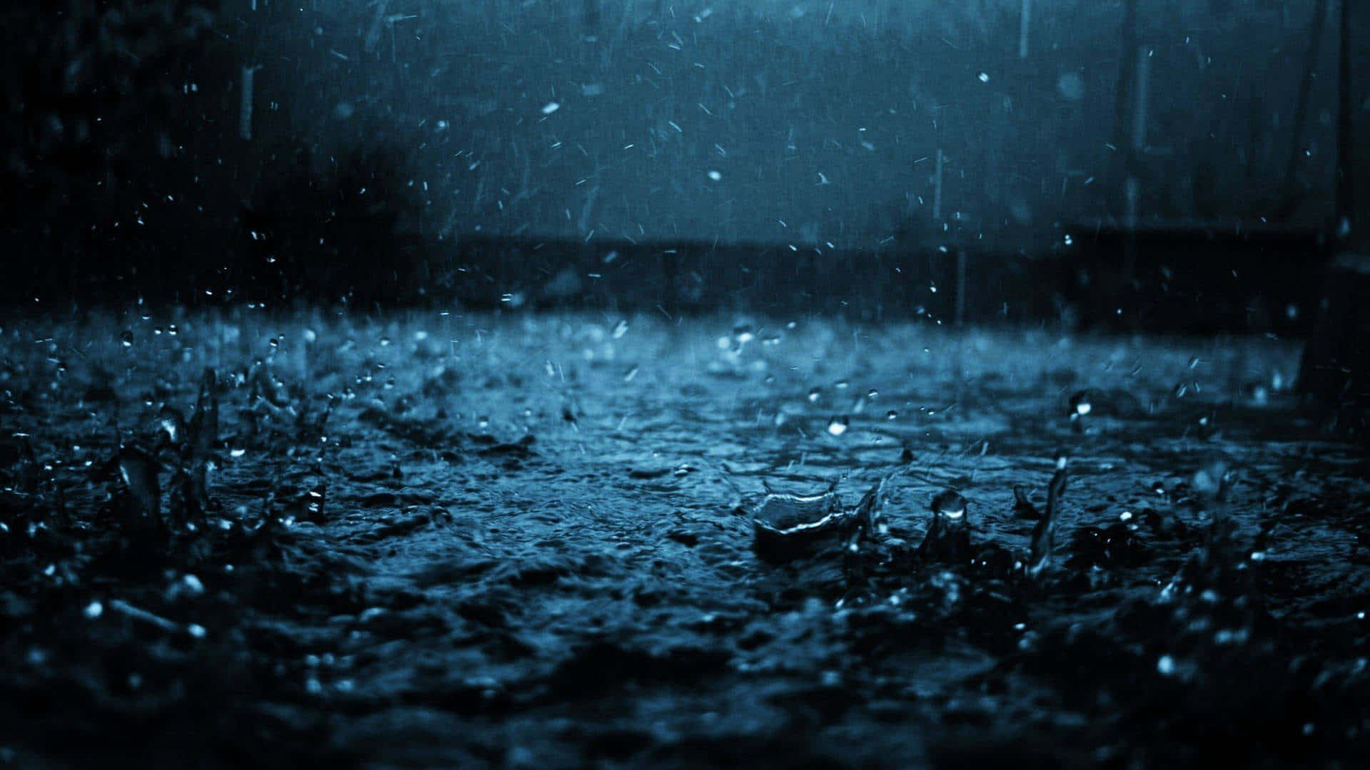 Enjoy The Beauty That Comes With The Rain Background