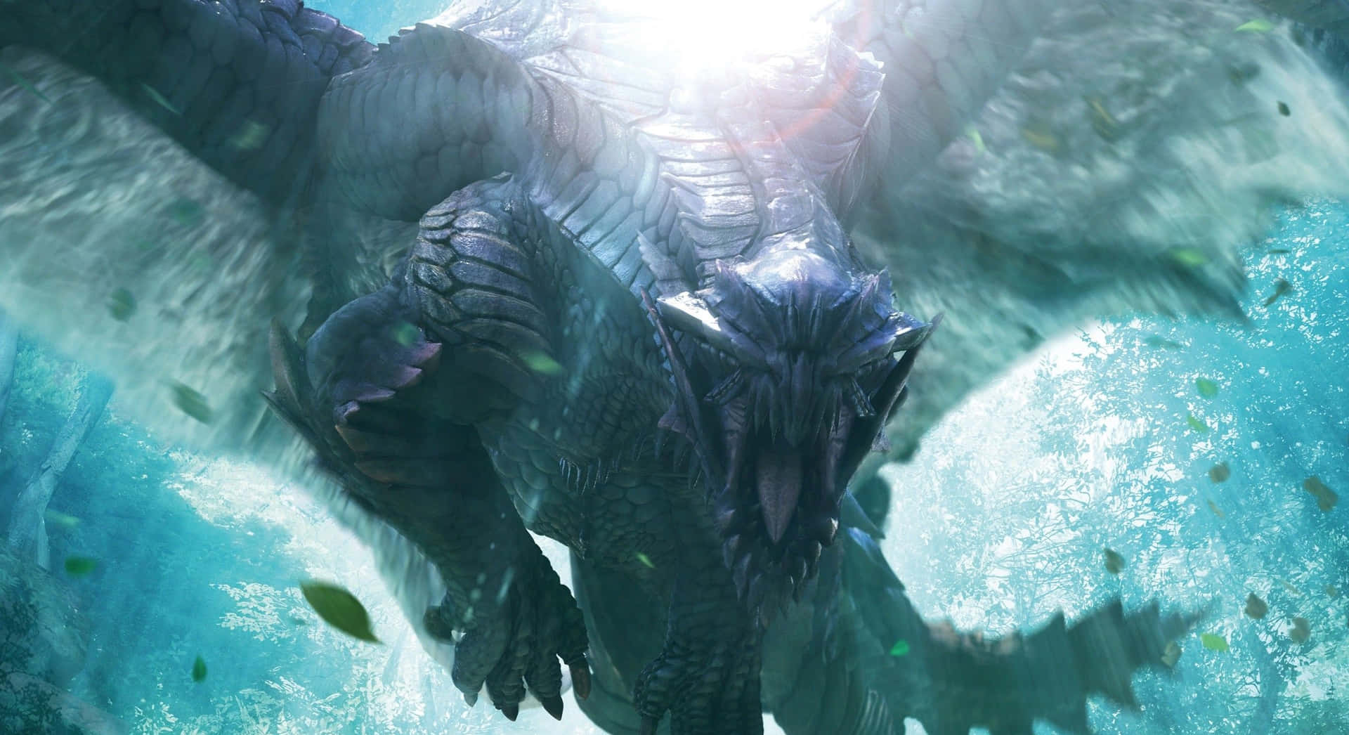 Enjoy The Best Of Monster Hunting With Monster Hunter Desktop Background