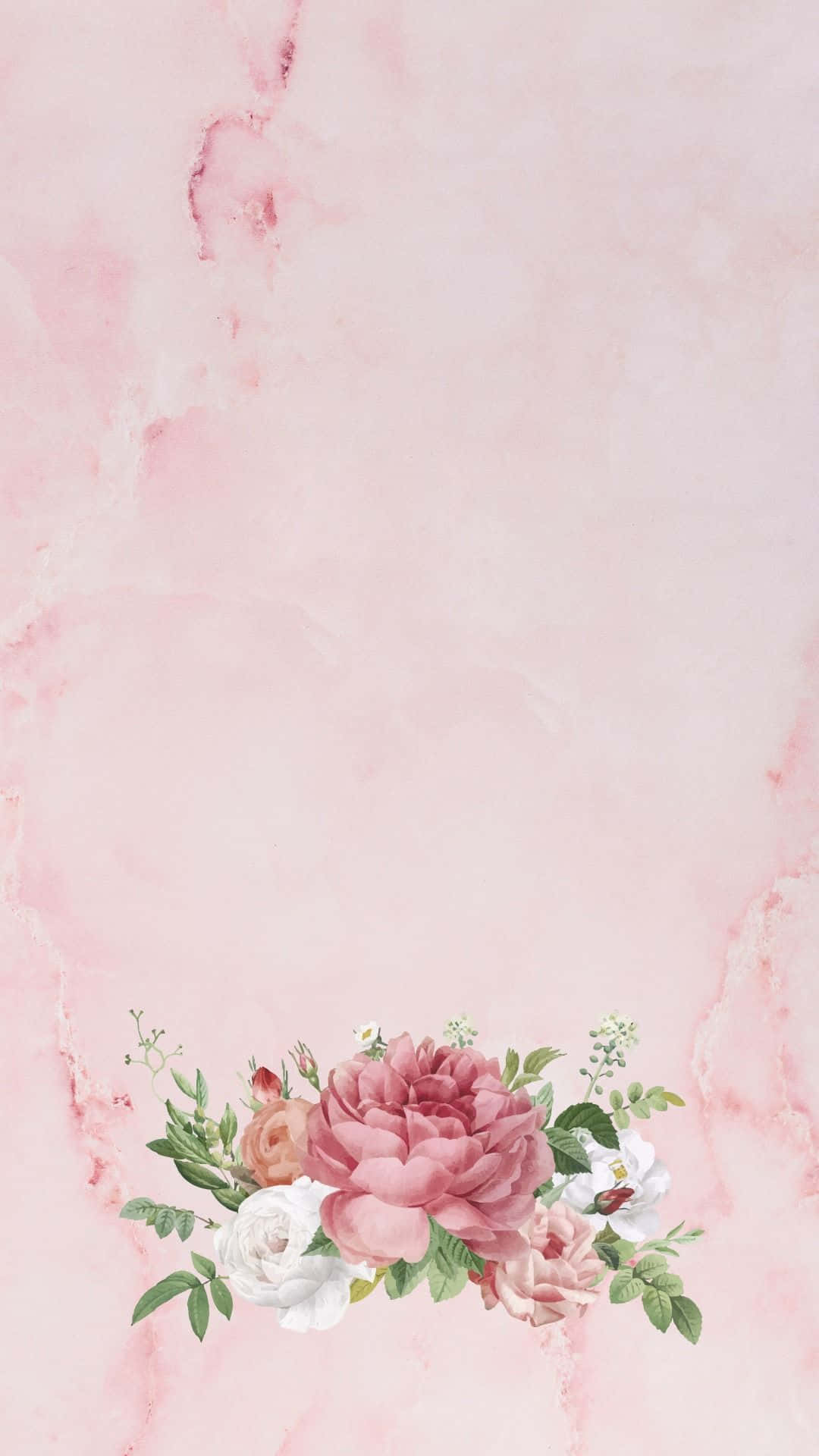 Enjoy The Blissful Balance Of Pink And White Aesthetic Background