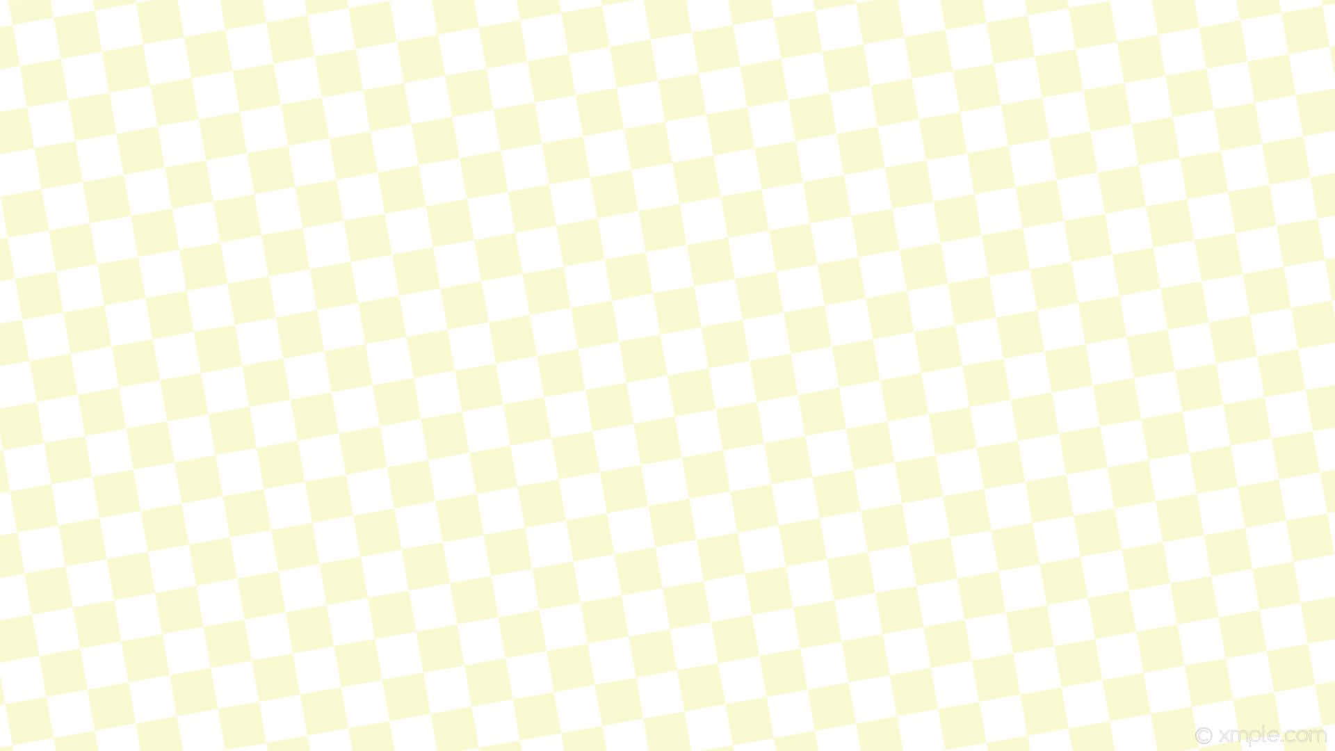 Enjoy The Bright And Energetic Vibe Of Aesthetic Yellow Plaid