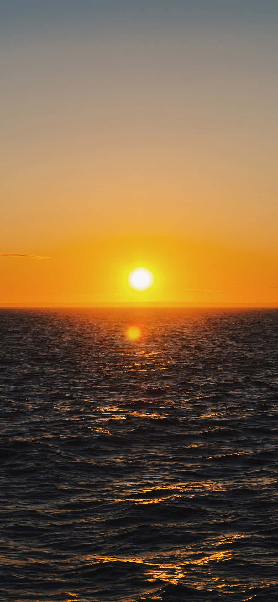 Enjoy The Calming Sunrise With Your Iphone Background