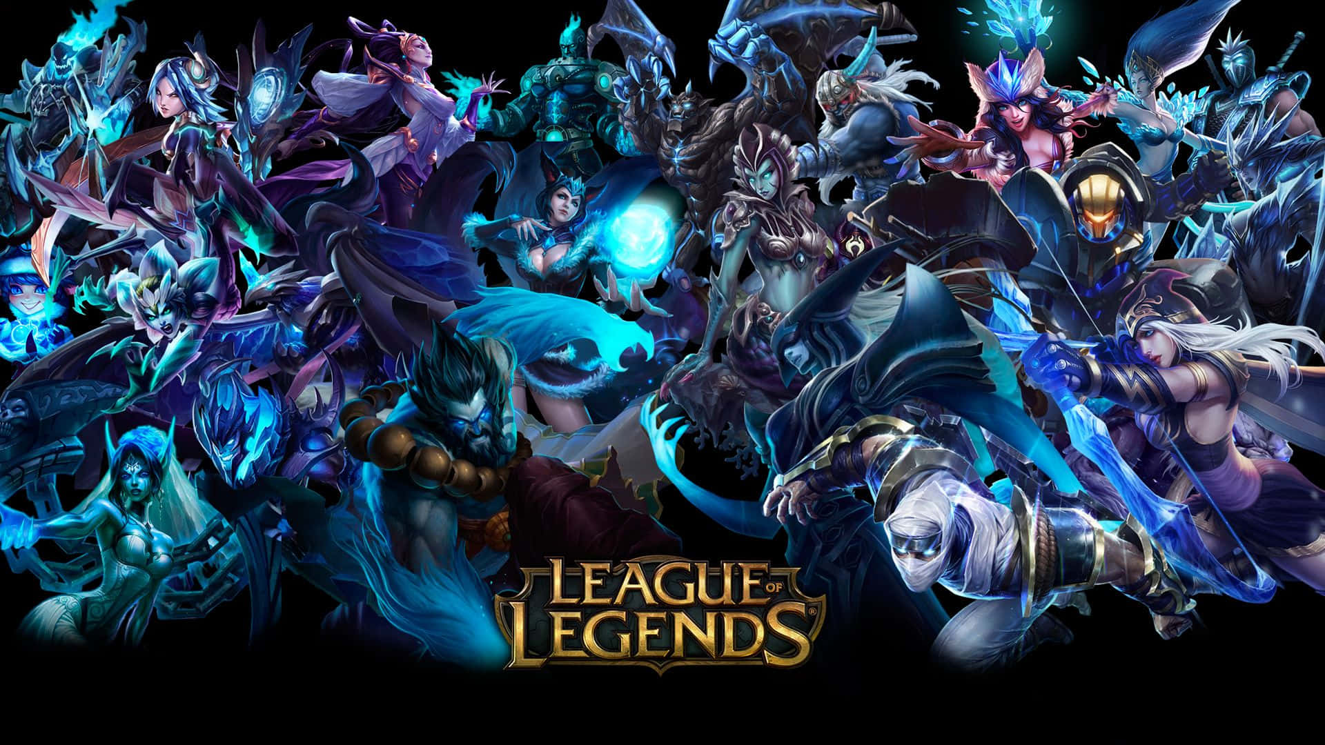 Enjoy The Captivating World Of League Of Legends Background