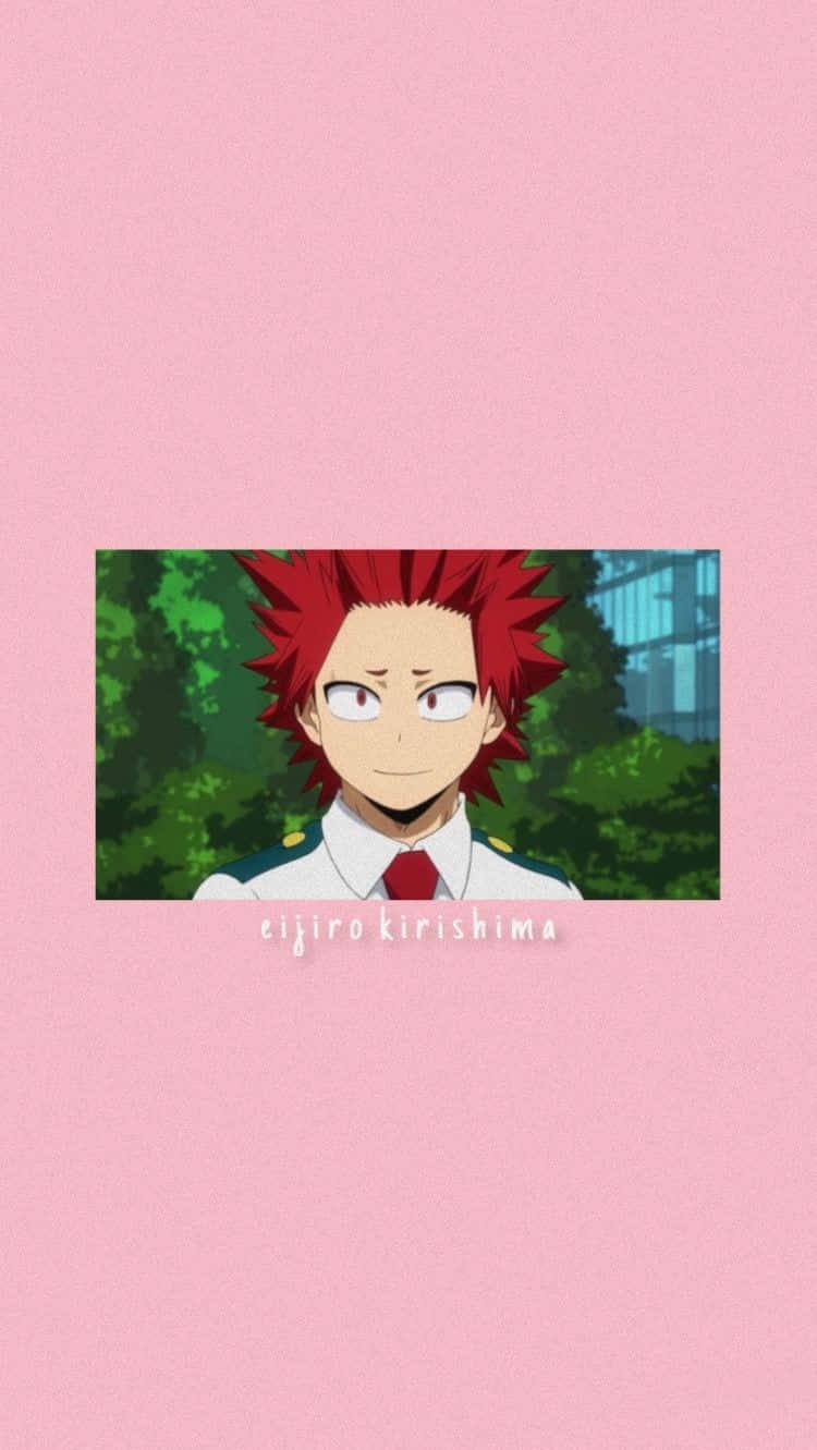 Enjoy The Charm And Quirkiness Of Cute Kirishima! Background