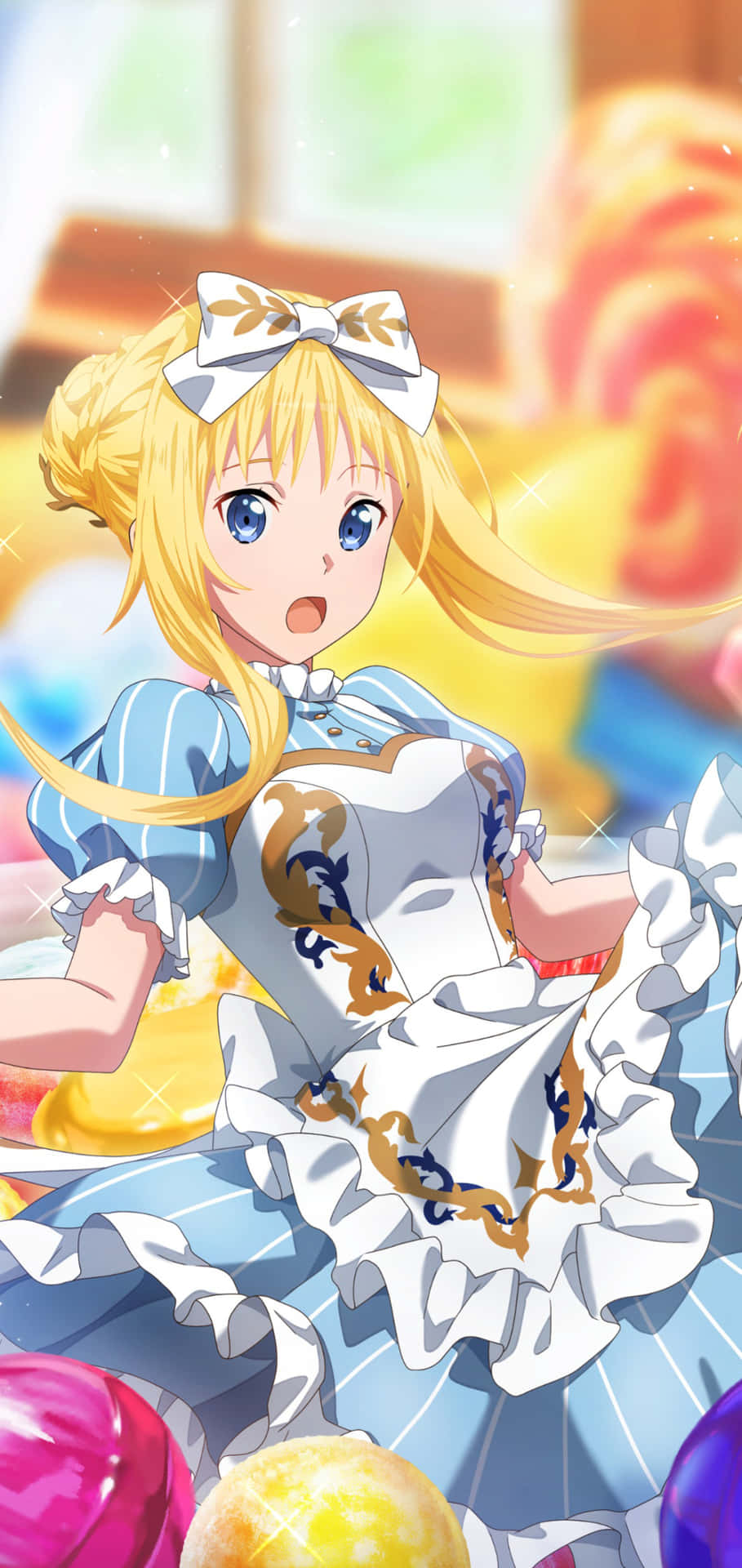 Enjoy The Classic Line Of Sao Smartphones. Background