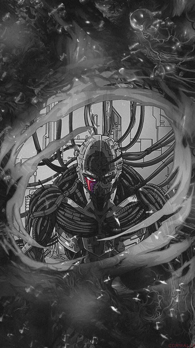 Enjoy The Classic World Of Dragon Ball In Amazing Black-and-white Visuals Background