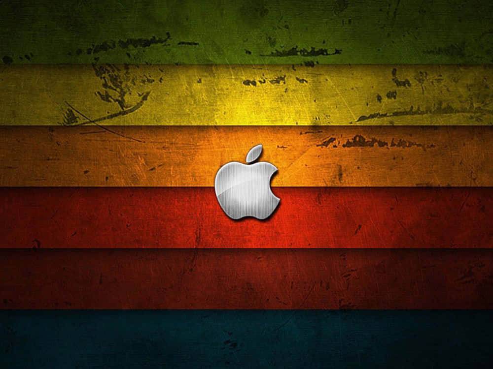 Enjoy The Clean Design Of An Apple Desktop Background