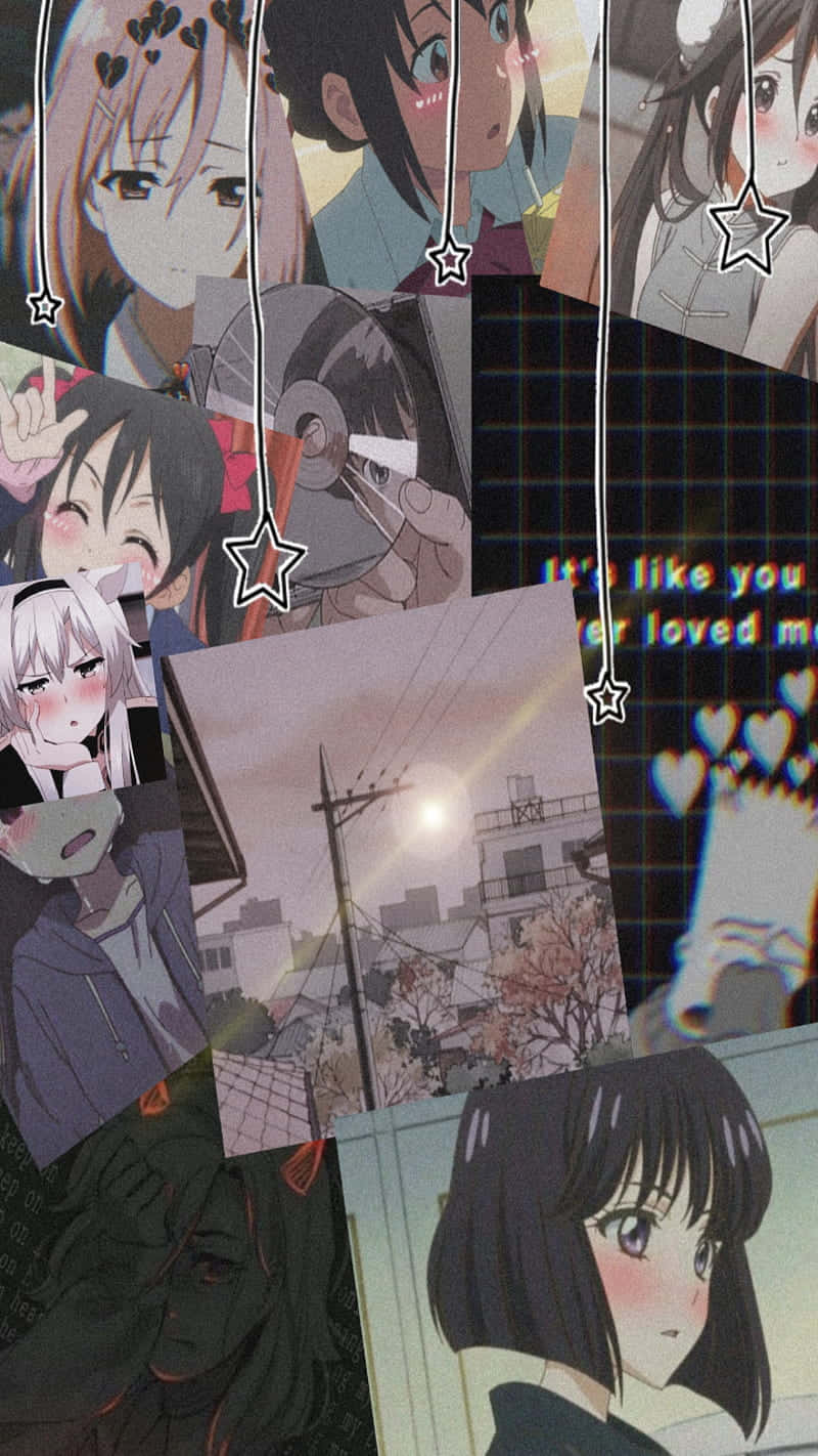 Enjoy The Colorful World Of Anime Background