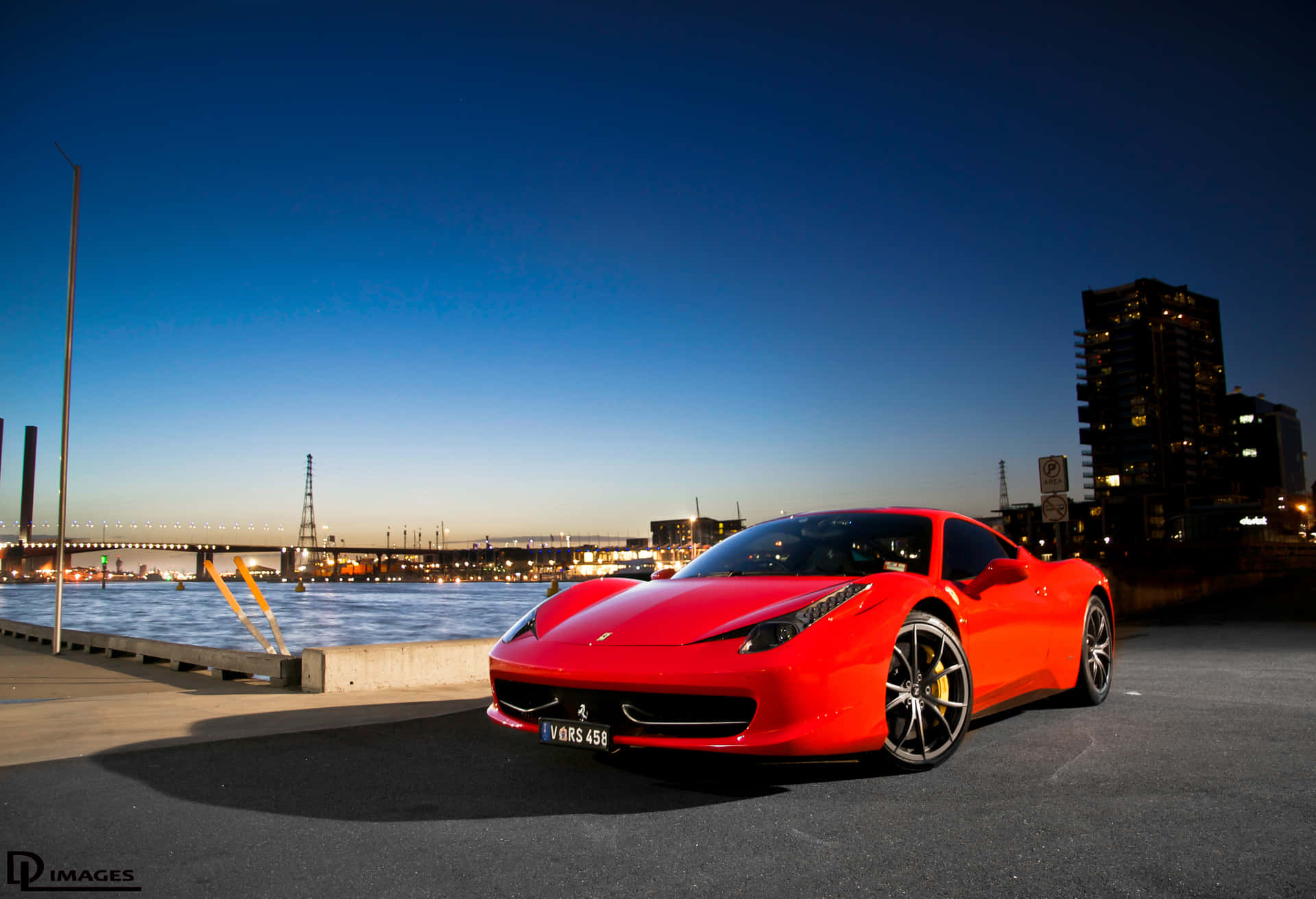 Enjoy The Cool Exhilaration Of The Ferrari Background