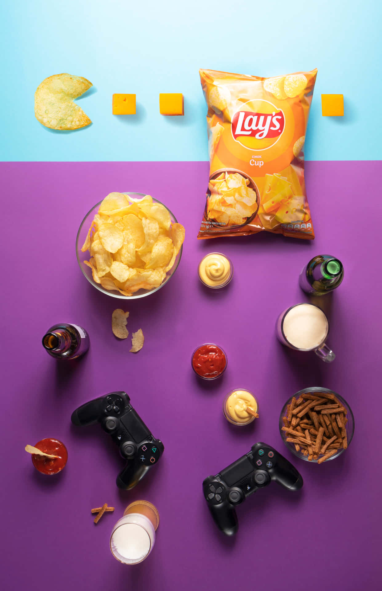 Enjoy The Crunchy Delight Of Potato Chips While Gaming